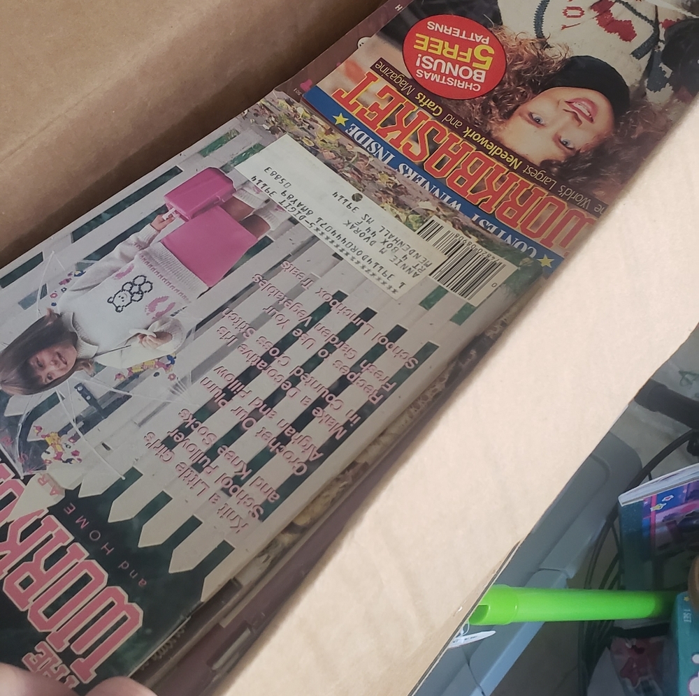 Work Basket magazines from 1967 to 1992 monthly crochet/sewing magazines